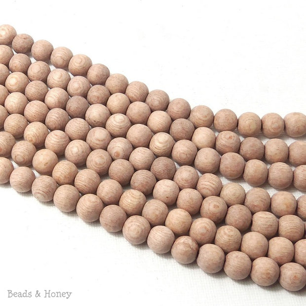 Unfinished Rosewood Beads Round 8mm (16-Inch Strand)
