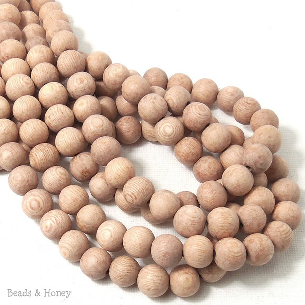 Unfinished Rosewood Round 10mm (Full Strand)