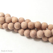 Unfinished Rosewood Round 10mm (Full Strand)